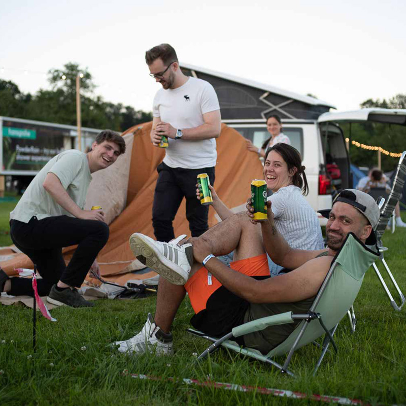 Chill-Atmosphäre | F1 Grand Prix von Ungarn | Camping | GPcamping.com