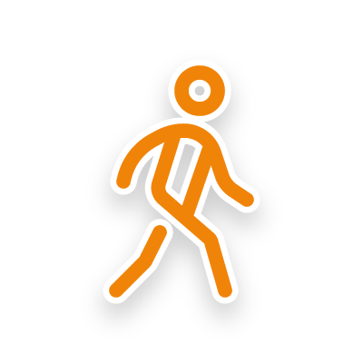 icon walking
